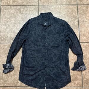 Express Dark Patterned Men's Shirt